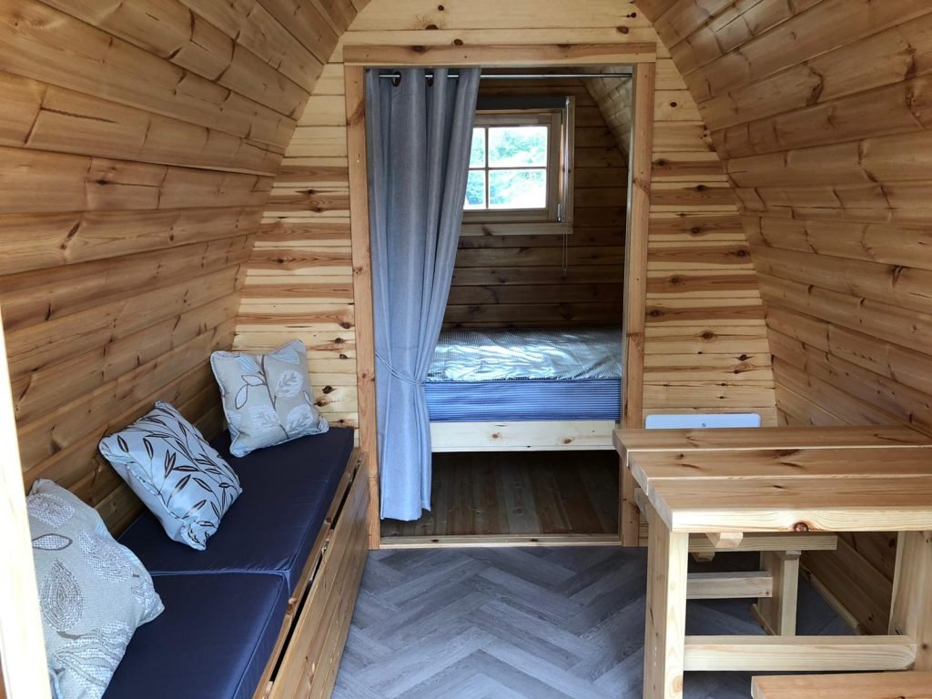 camping pod teesdale