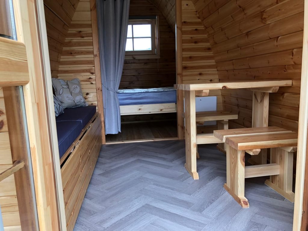 camping pod teesdale