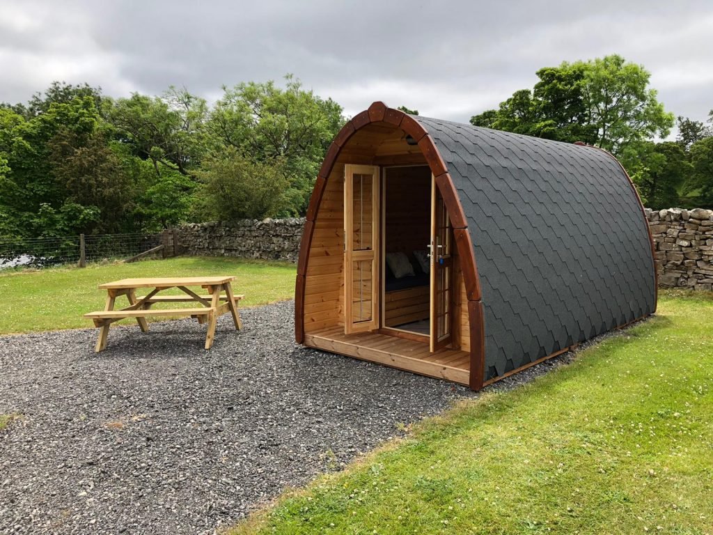 camping pod teesdale