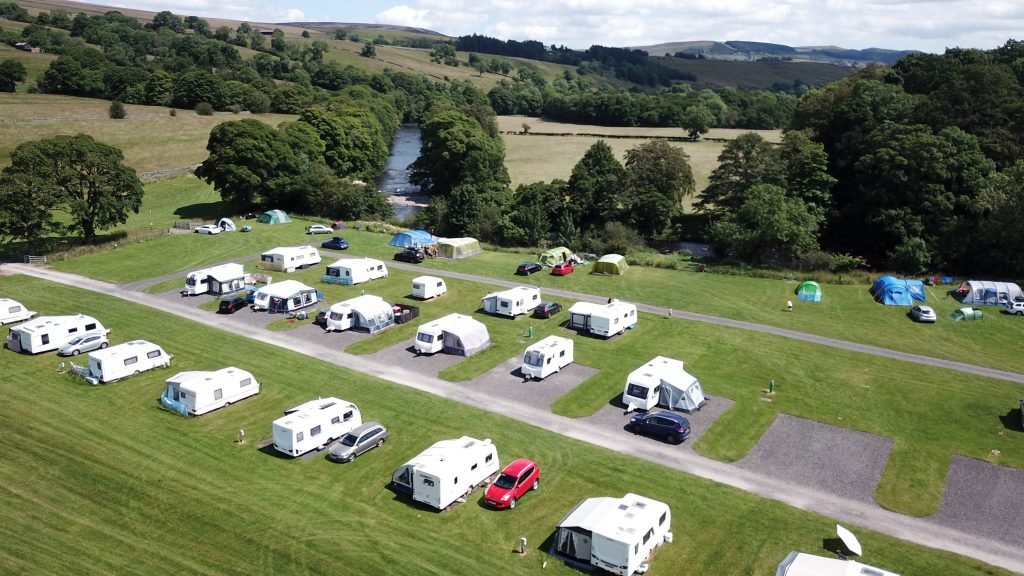 caravan park teesdale - campsite teesdale - leekworth caravan camping park